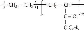 エチレンアクリル酸エチルコポリマー構造